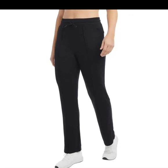 Danskin Pant Women Scuba Pant Straight Leg Stretch Active High Waist nwt - Picture 5 of 7